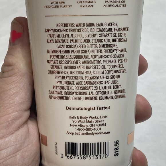 NEW Pure Wonder 8 oz Ultimate Hydration Body Cream Bath & Body Works - Picture 3 of 4